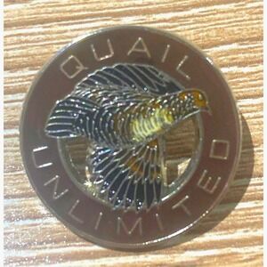 Quail Unlimited Lapel Jacket Hat‎ Pin